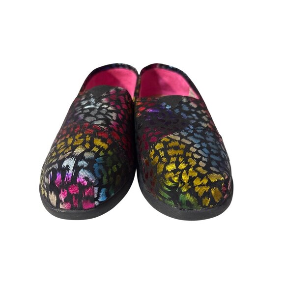 Bobs Womens W10 Multi-Color Slip-On Shoes - Picture 2 of 6